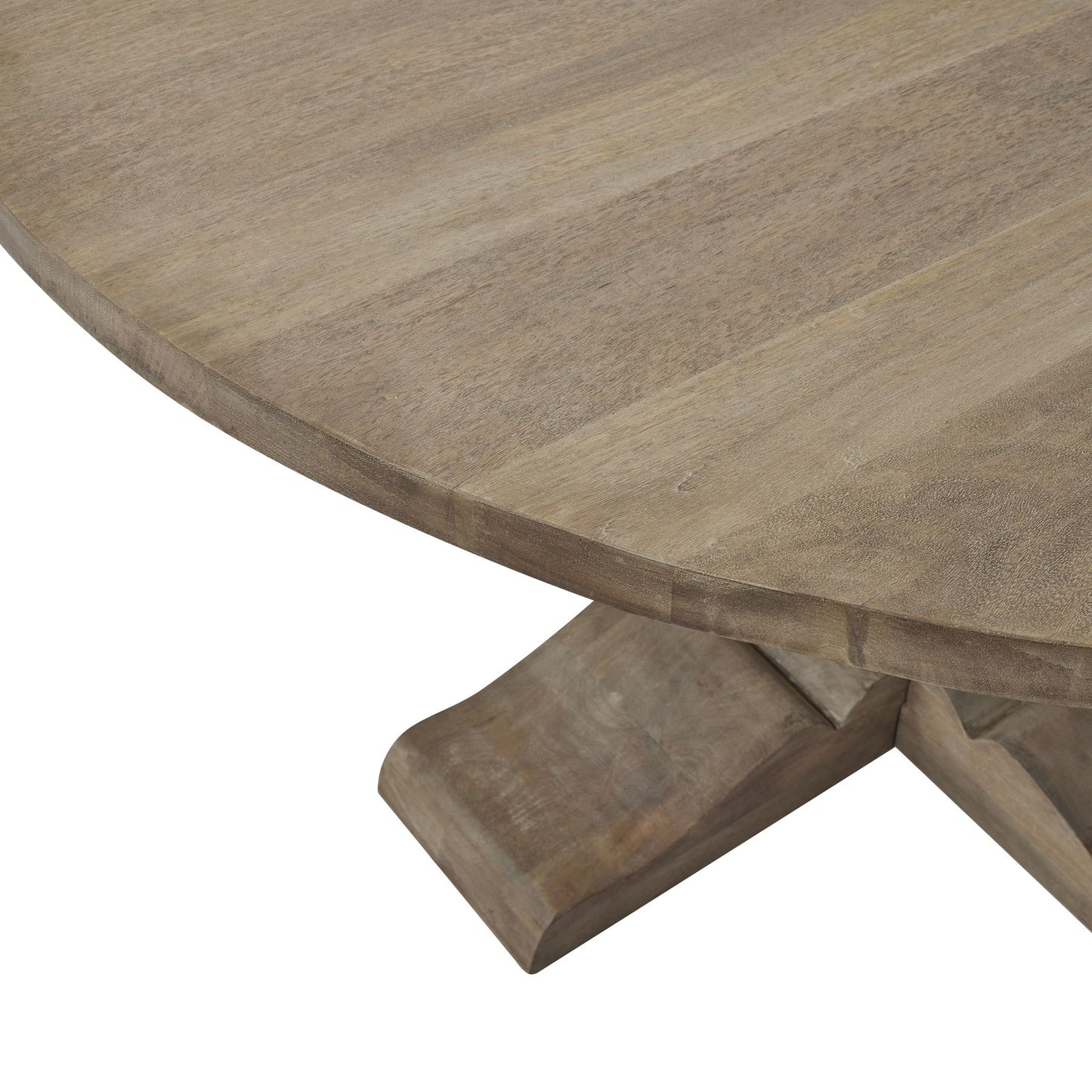 Large Round Pedestal Dining Table Setas 4