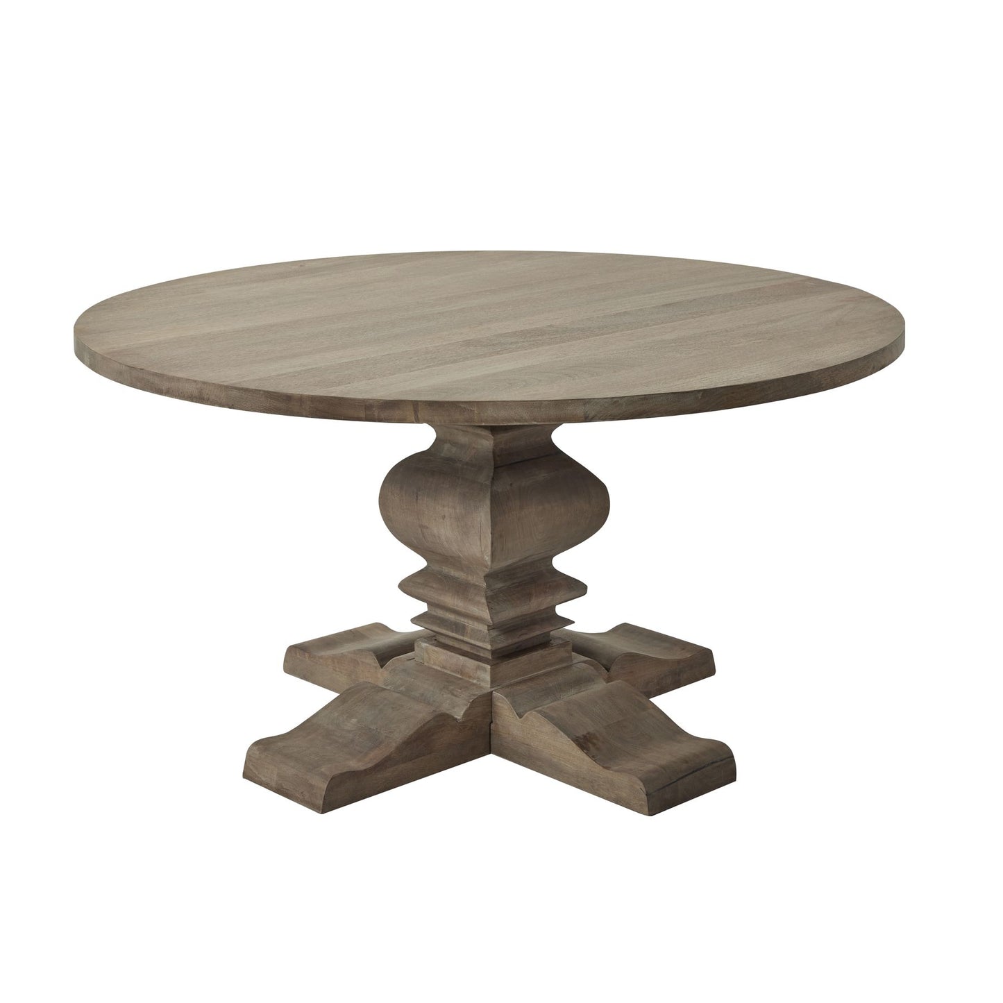 Large Round Pedestal Dining Table Setas 4