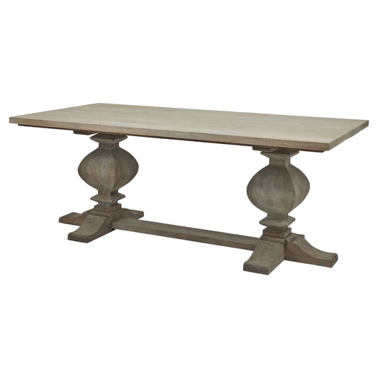 Large Rectangular French Style Dining Table