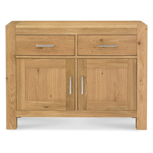 110cm Light Oak Chunky Sideboard