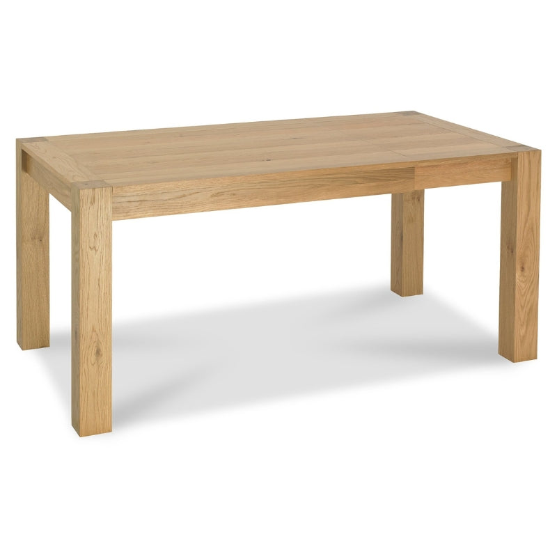 4-6 Seater 125-165cm Extending Light Oak Dining Table