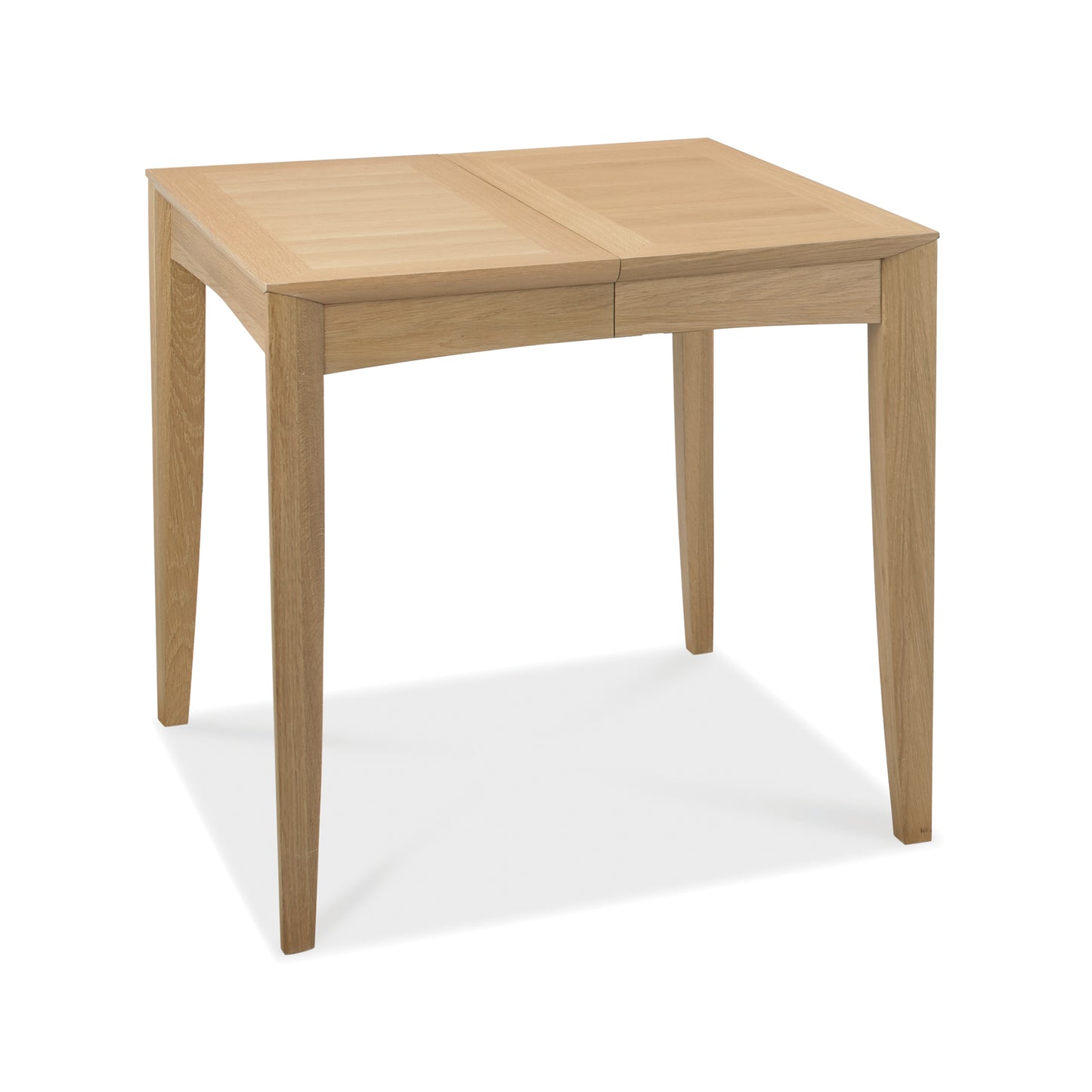 2-4 Seater 80-115cm Extending White Oak Veneer Dining Table