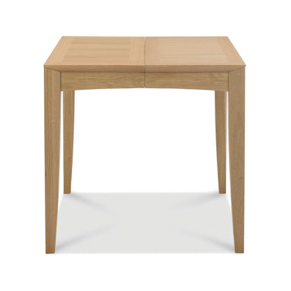 2-4 Seater 80-115cm Extending White Oak Veneer Dining Table