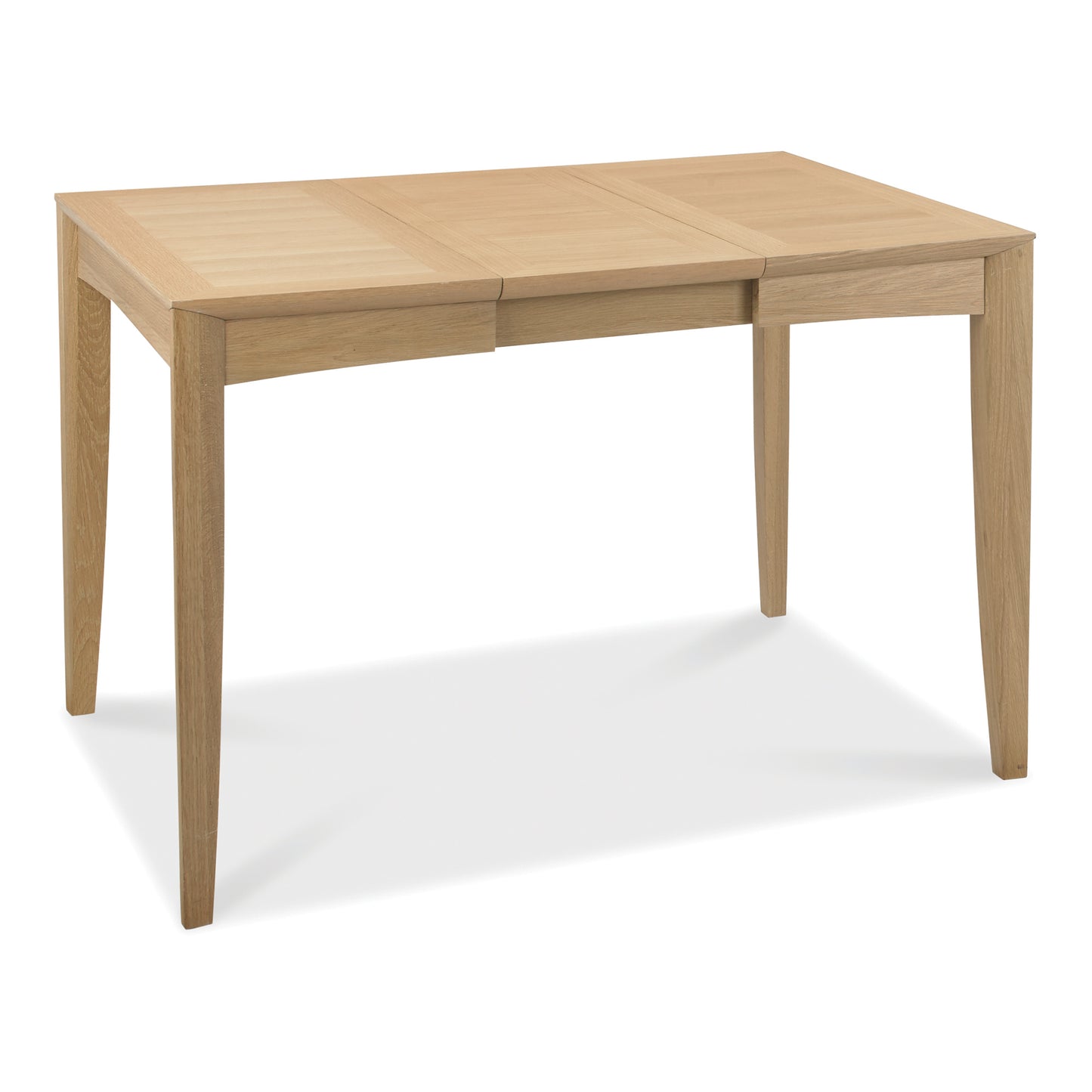 2-4 Seater 80-115cm Extending White Oak Veneer Dining Table