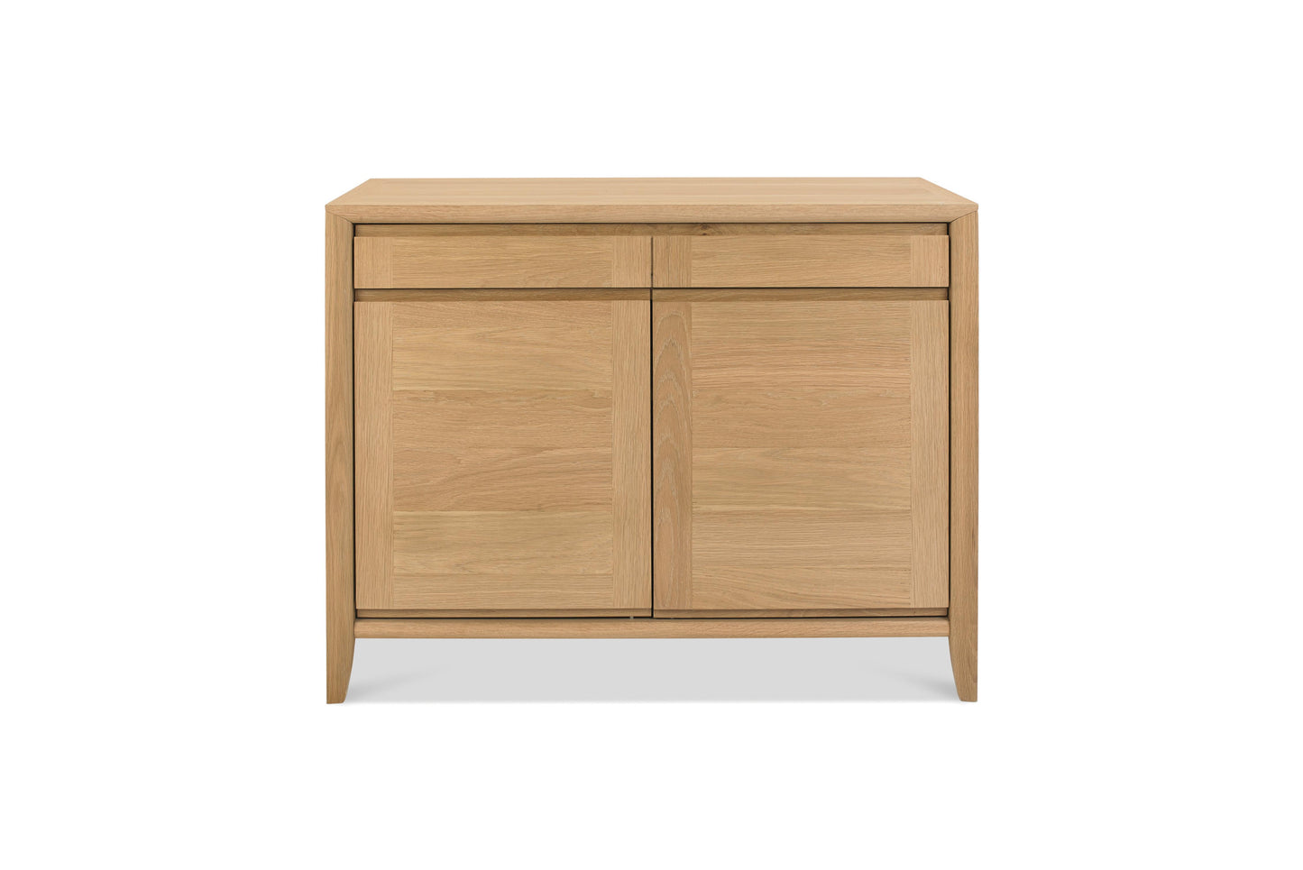 White Oak Veneer Narrow Sideboard