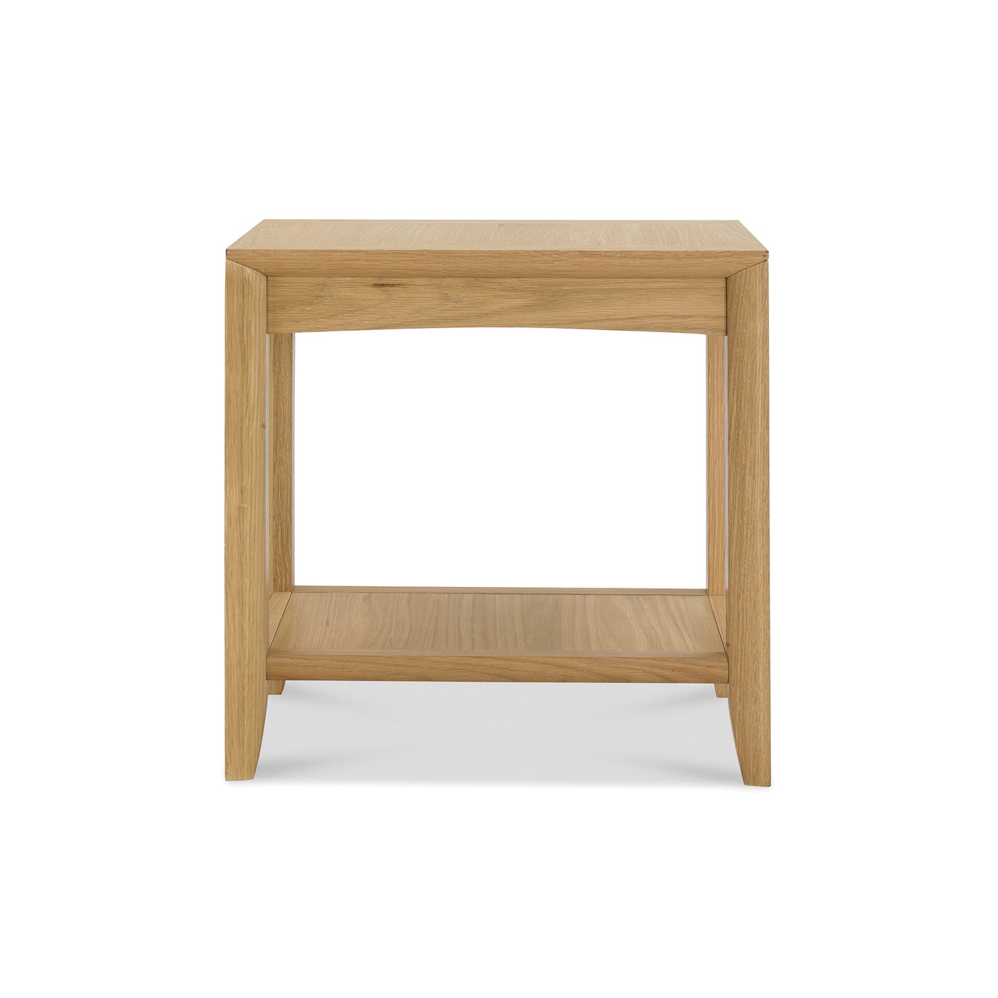 White Oak Veneer Side Table