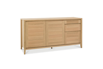 White Oak Veneer Wide Sideboard