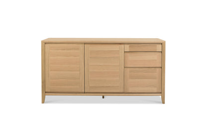 White Oak Veneer Wide Sideboard