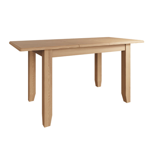 1.6M Light Oak Extending Table Seats 4 - 6