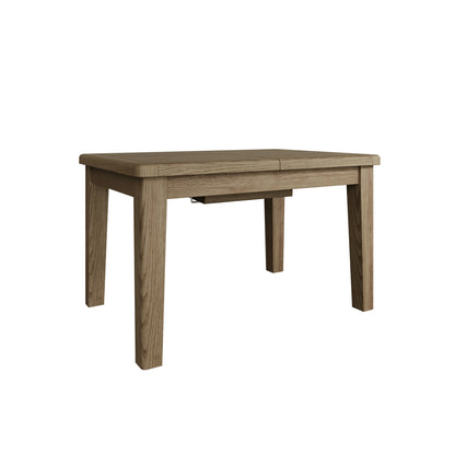 1.3M Smoked Oak Butterfly Extending Table Seats 4 - 6