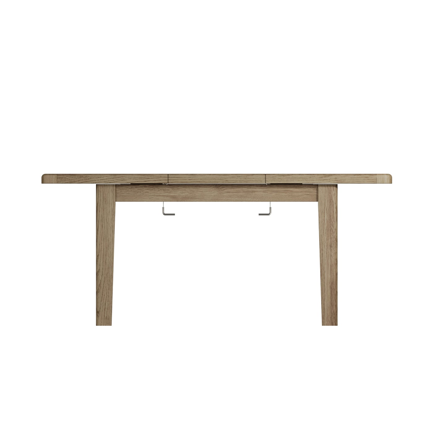 1.3M Smoked Oak Butterfly Extending Table Seats 4 - 6