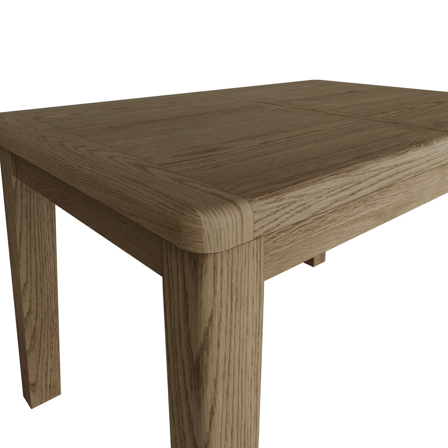 1.3M Smoked Oak Butterfly Extending Table Seats 4 - 6