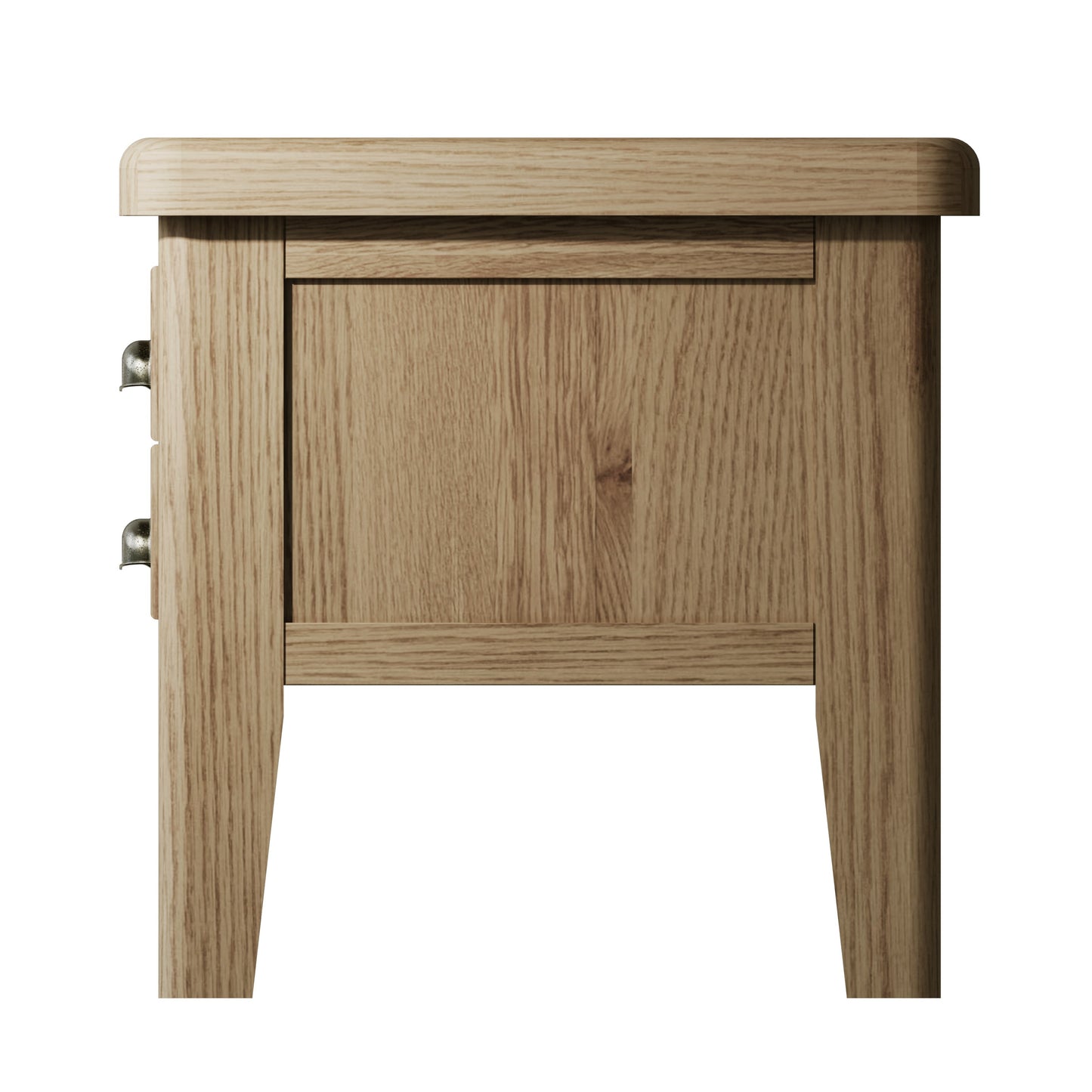 Smoked Oak Side Table