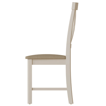 Truffle - Cross Backed Oak Dining Chair  - Set of 2